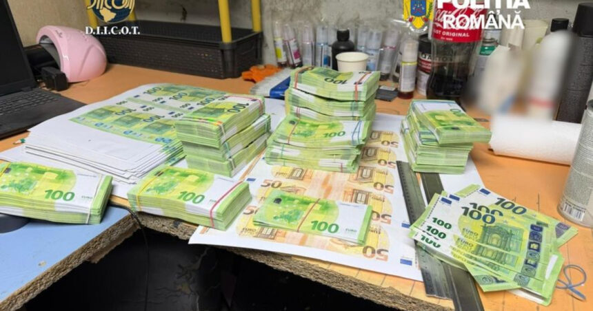 video fabrica de bani falsi la suceava trei romani si un italian au tiparit 2 milioane de euro bancnotele au fost distribuite in bulgaria 69c3ac42e6cdd