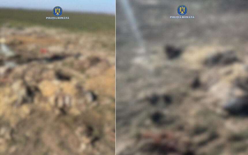 video politistii ancheteaza un alt caz de resturi animale abandonate pe camp de data aceasta la lumina 69b3ee2540f71
