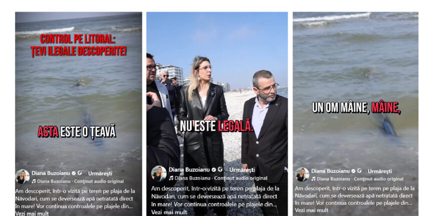 video tevi de deversare care duc direct in mare descoperite de ministrul mediului aici vin copii si inoata 69b6b040e058a