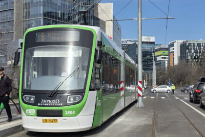video tramvaiul 5 revine pe sine dupa doi ani de pauza traseu extins intre baneasa si pantelimon 69ad545729f23