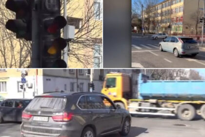 video uite s a oprit nu stie haos in trafic dupa ce un accident produs la inceputul lunii a lasat o intersectie din braila fara semafor 69b50c2481c79