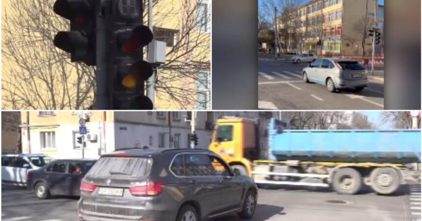 video uite s a oprit nu stie haos in trafic dupa ce un accident produs la inceputul lunii a lasat o intersectie din braila fara semafor 69b50c2481c79