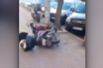 video zeci de scutere si motociclete rasturnate noaptea in sectorul 6 al capitalei 69b3fd6a39a4b