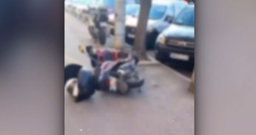 video zeci de scutere si motociclete rasturnate noaptea in sectorul 6 al capitalei 69b3fd6a39a4b
