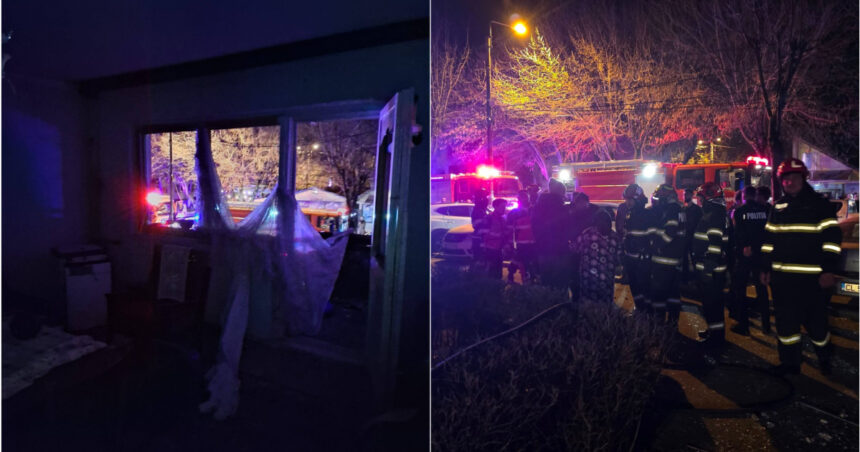 videofoto explozie puternica intr un bloc din calarasi 17 locatari evacuati trei persoane au ajuns la spital 69b3bab1e580c