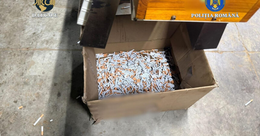 videofoto fabrica ilegala de tigarete descoperita in timisoara diicot a gasit sute de baxuri si tone de tutun 69a82a73a7c4b