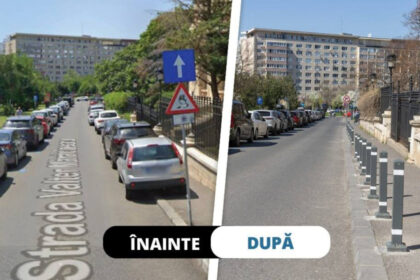administratia strazilor monteaza stalpisori pe trotuarele din bucuresti pentru a impiedica soferii sa mai parcheze 69d4075cc9e0d