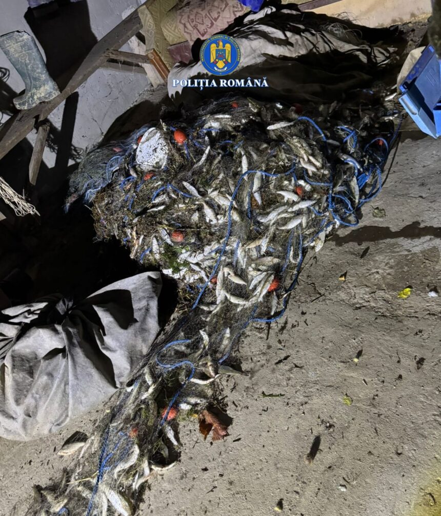 braconaj pe dunare politia de frontiera a recuperat sute de metri de plase de pescuit 69d38e2b6f8cf