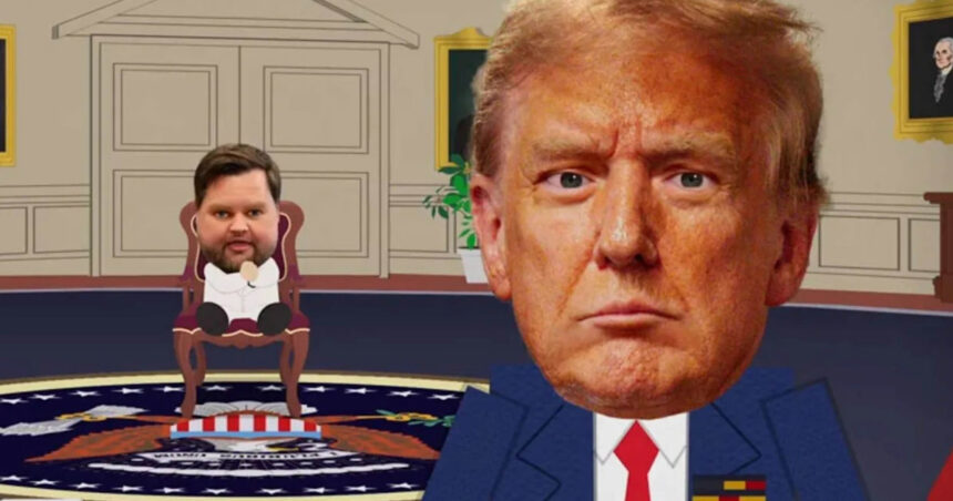 cum l au ironizat show urile de noapte pe trump dupa episodul iisus cearta presedinte papa lumea a devenit un episod din south park 69de703b3ffe2