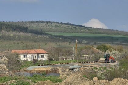 foto lucrarile la podul de pe dn 22 de la iesire din crucea avanseaza 69e33278370eb