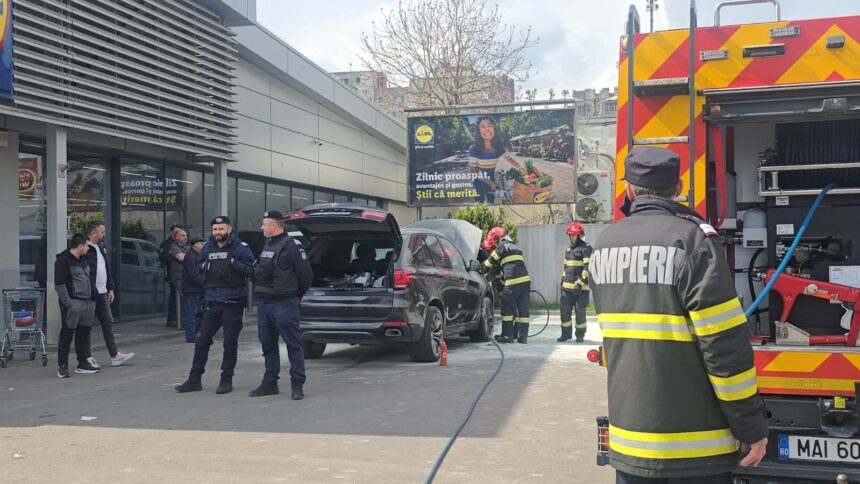 foto video alerta pe strada soveja un autoturism a luat foc 69e8830913507