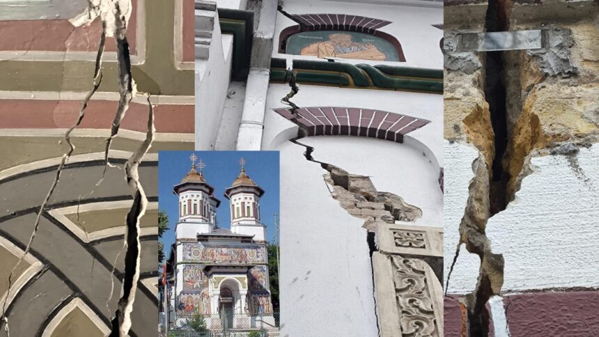 galerie foto biserica adormirea maicii domnului de langa tomis un adevarat pericol crapata toata risca sa se prabuseasca in orice moment 69e22b5130575