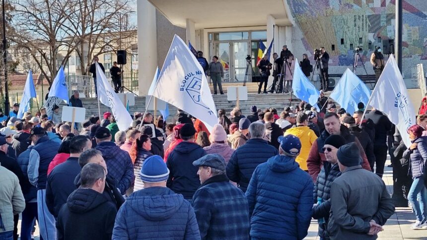 peste 600 de persoane angajati damen mangalia familii si prieteni protesteaza marti in mangalia riscul de faliment este iminent consecintele sunt dramatice 69ea1adb16212