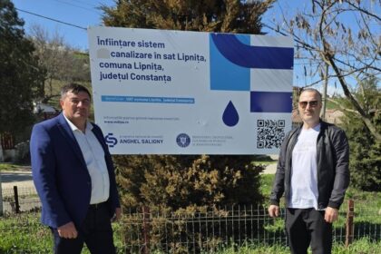 proiect de peste 24 milioane de euro in lipnita primarul nicolae florin dinu a semnat contractul pentru lucrari la reteaua de canalizare 69d3d101dc90f