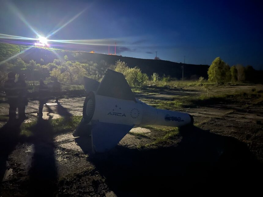 racheta prezentata cu mare tam tam de arca a provocat panica pe plaja din corbu 69e53b3f715c1