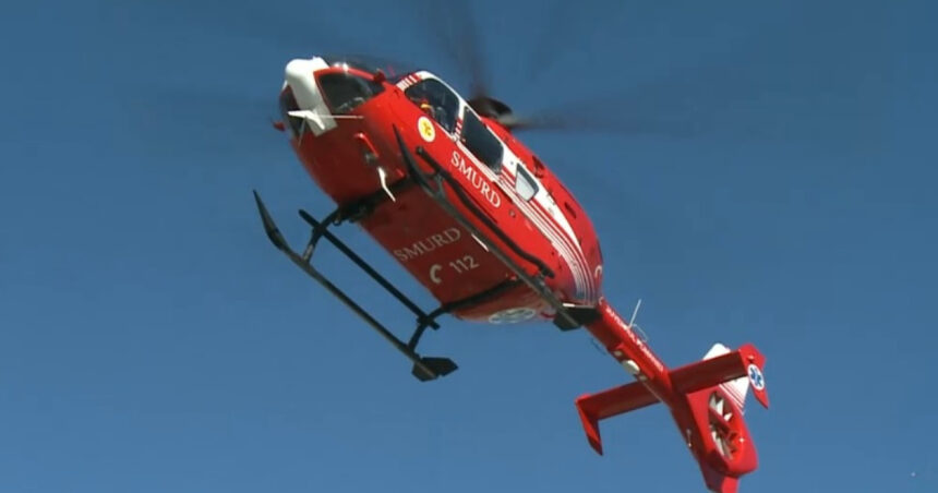 un barbat a fost prins sub un mal de pamant in galati elicopter smurd trimis de urgenta victima era inconstienta 69df46b489713