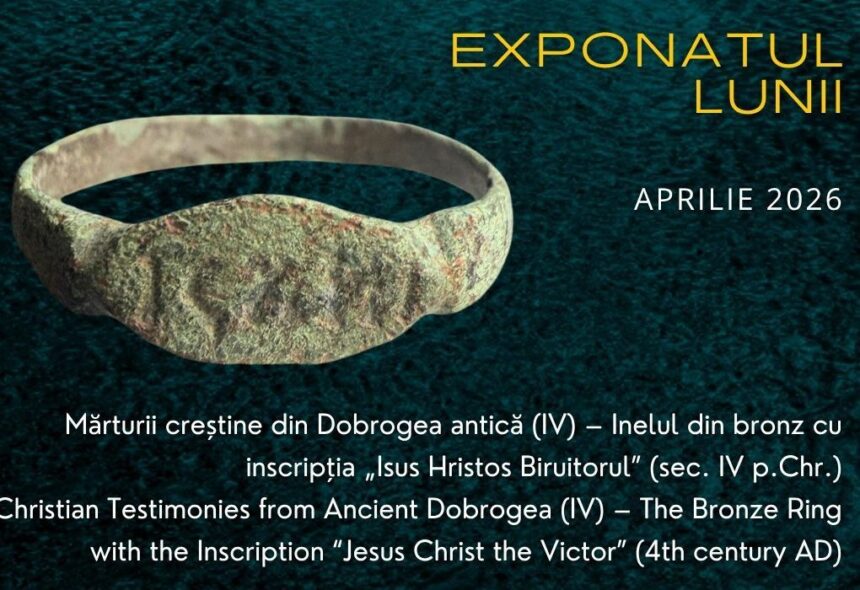 un inel din secolul iv expus la muzeul de istorie nationala si arheologie constanta cand si unde a fost descoperit 69d797b07da79