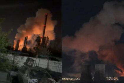 videofoto explozie urmata de un incendiu puternic la cet vest din capitala transformatoare electrice afectate doua cartiere fara apa calda 69e708fdb6c8b
