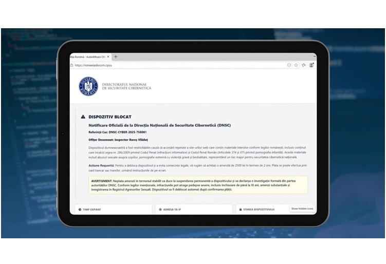 atentie la mesajele frauduloase care folosesc in mod abuziv numele si elemente de identitate vizuala ale dnsc 6a04c2a815670