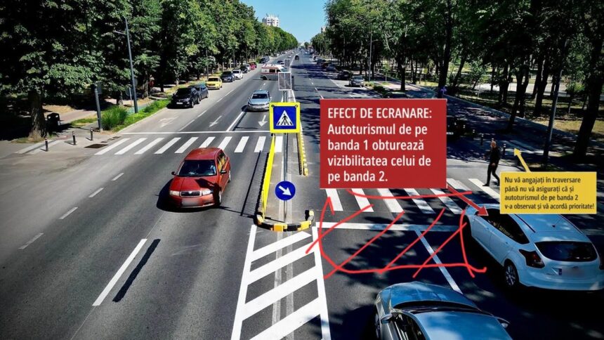 atentie soferi ce este efectul de ecranare si cum pot fi evitate accidentele la trecerile de pietoni 69f5a076dbffd