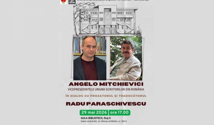 eveniment literar la constanta cu radu paraschivescu si angelo mitchievici 6a13f3e28891c