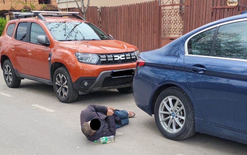 foto pericol public in cartierul coiciu din constanta barbat in avansata stare de ebrietate luat cu ambulanta 69f610f187ec0