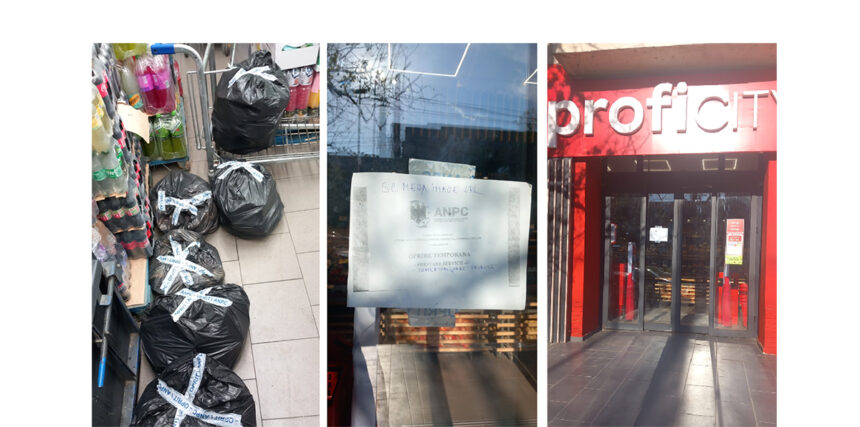 foto video activitatea magazinului profi de pe strada soveja din constanta inchisa de inspectorii cjpc neregulile constatate 6a0203879caf6