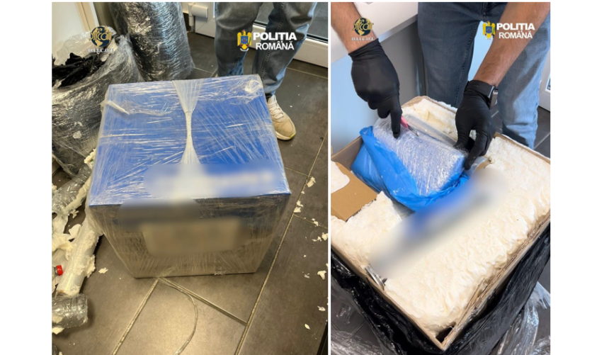 foto video flagrant la constanta peste 10 kg de canabis si cocaina de peste 220 000 de euro aduse din spania prin curier 6a1c10cb58555