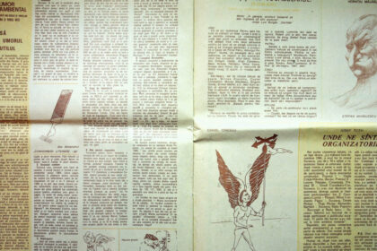o fisa informativa din anii 80 in caricatura e prezentat un tobosar care tremura de frig iar toba e o canistra de benzina goala 69fc4b2ac9c5f