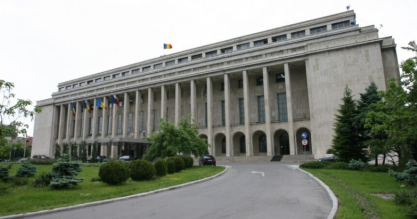 palatul victoria iluminat sambata in culorile uniunii europene mesajul guvernului de 9 mai 69ff14fc6dba3