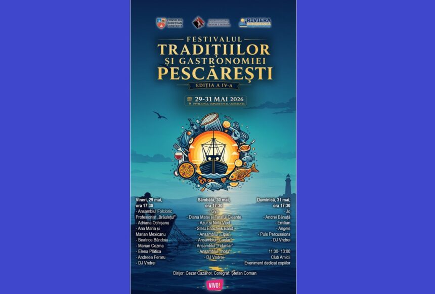 pavilionul expozitional constanta gazduieste festivalul traditiilor si gastronomiei pescaresti iata cand va avea loc si ce artisti indragiti vor urca pe scena 6a193c853f050