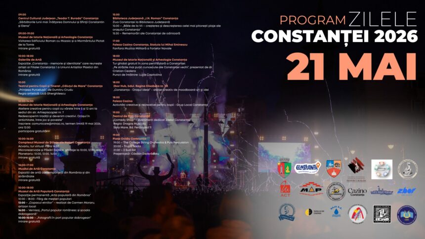 programul detaliat al evenimentelor de zilele constantei vezi aici ce poti face astazi 6a0ec58db7dc4