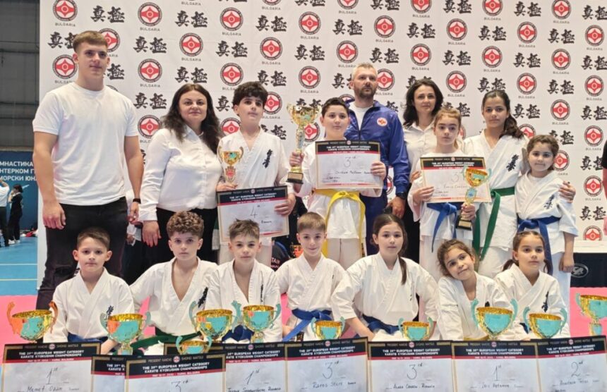 sportivii de la oyama constanta au cucerit 12 medalii la europenele de karate kyokushin 6a0c4e15eef57