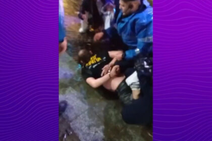 video bataie in centrul vechi din capitala intre ucraineni si o banda de motociclisti romani jandarmii au intervenit in timpul noptii 6a1049eb4b844