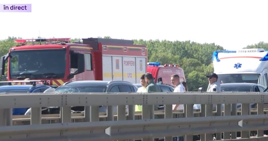 video exclusiv accident in lant cu 7 masini pe a3 pe sensul spre bucuresti autostrada a fost inchisa traficul a fost deviat 69f759b76df27