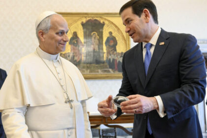 video marco rubio intalnire constructiva cu papa leon al xiv lea la vatican ce cadouri si au oferit 69fce963a70fc