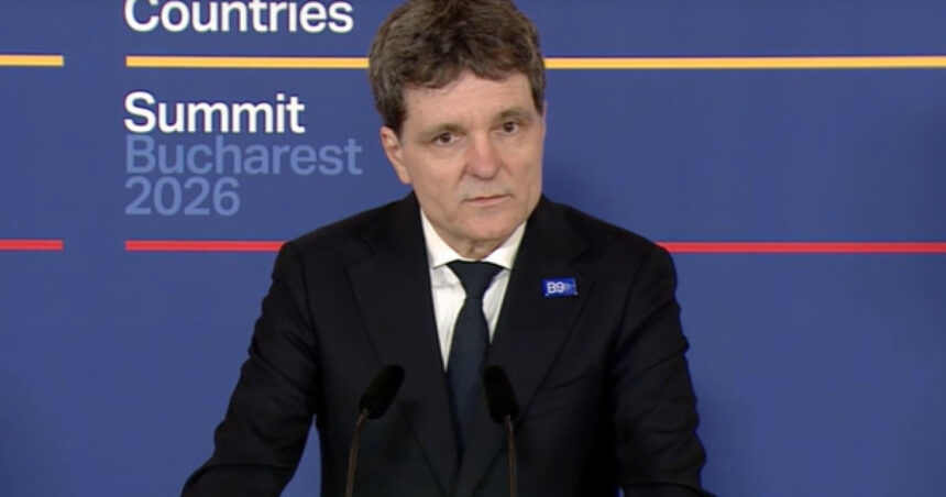 video nicusor dan statele din formatul b9 statele din zona nordica au preocupari comune si au o amenintare comuna rusia 6a04c796d45d5