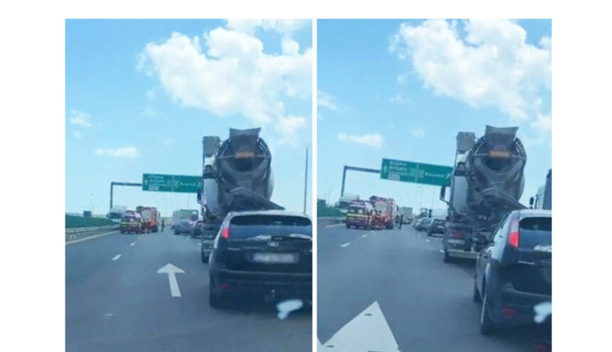 accident rutier pe autostrada a4 ovidiu agigea langa valu lui traian traficul este blocat pe sensul spre agigea 6a2016dff0ad5