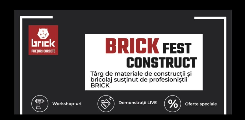 brick romania da startul sezonului cald cu brick fest construct editia de vara 2026 6a293fad15e72
