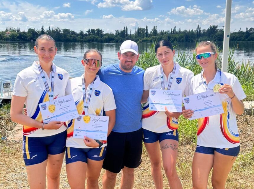 canotorii de la csm constanta au urcat de sase ori pe podium la campionatele nationale u23 6a37a55db5802
