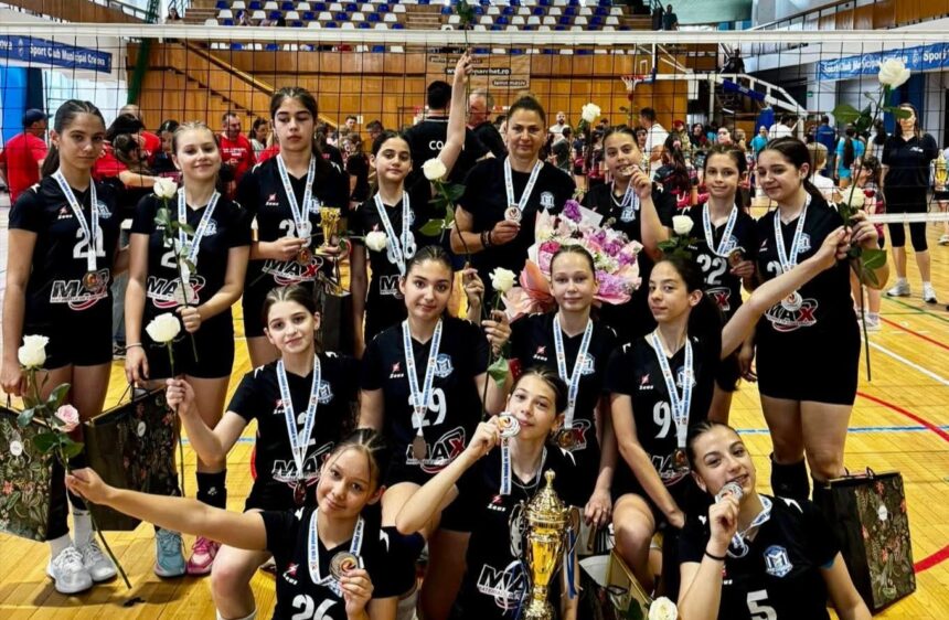 fetele de la cs medgidia sunt vicecampioane nationale la minivolei 6a1db0fde889a
