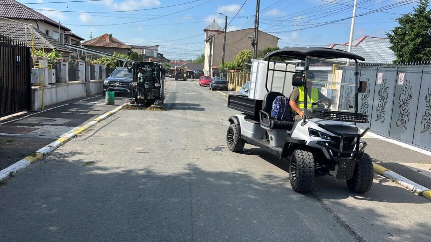 foto actiuni de igienizare in valu lui traian angajatii de la gospodaria comunala continua lucrarile pentru un mediu mai curat 6a26a74aade69