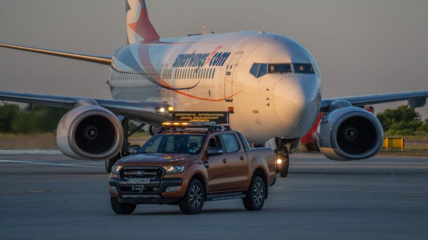 foto primul avion charter din polonia spre constanta a aterizat pe aeroportul international mihail kogalniceanu zborurile vor fi saptamanale 6a32651d6ec76