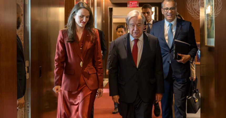 oana toiu intalnire cu secretarul general onu la new york avem o viziune comuna asupra impactului incidentului cu drona in romania 6a1ecca964bb4