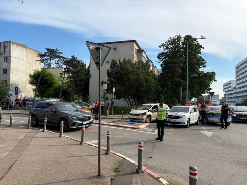 oficial de la politie soferul de tir care a provocat accidentul in tomis nord testat cu aparatele din dotare au fost avariate 8 masini si un autobuz 6a270da9be92c