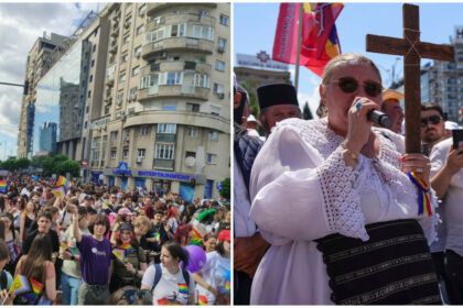 video cateva zeci de mii de oameni participa la marsul lgbt din bucuresti contramanifestatia marsul normalitatii condusa de diana sosoaca 6a2d8dba6d6b3
