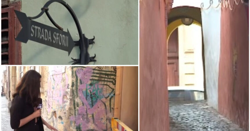 video cea mai ingusta strada din romania va fi restaurata primaria a obtinut acordul proprietarilor din zona 6a434e7aadeb8