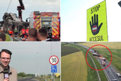 video e haotic accidente in lant pe soseaua de centura a unui mare oras drumarii au suplimentat indicatoarele rutiere insa fara succes 6a24fbfdefc9f
