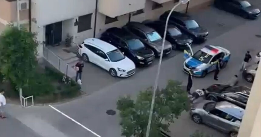 video panica intr un cartier din bucuresti doua clanuri rivale s au amenintat cu topoare si pistoale 6a3170a2ce8e1