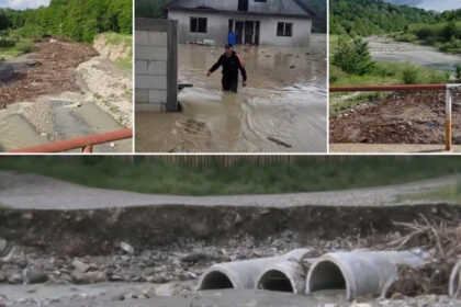 video prapad in zeci de localitati din romania dupa ploile de ieri imagini cu viitura care umfla apele unui rau mai multe sate sunt izolate 6a2545eaa3d06
